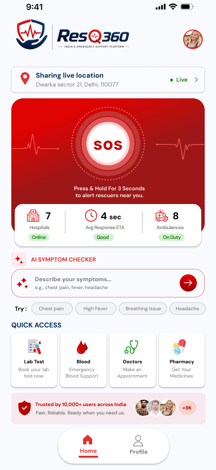 ResQ360 Chapter Screenshot